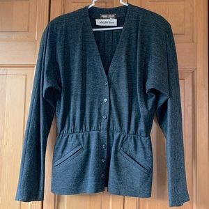 Vintage Saks cardigan top